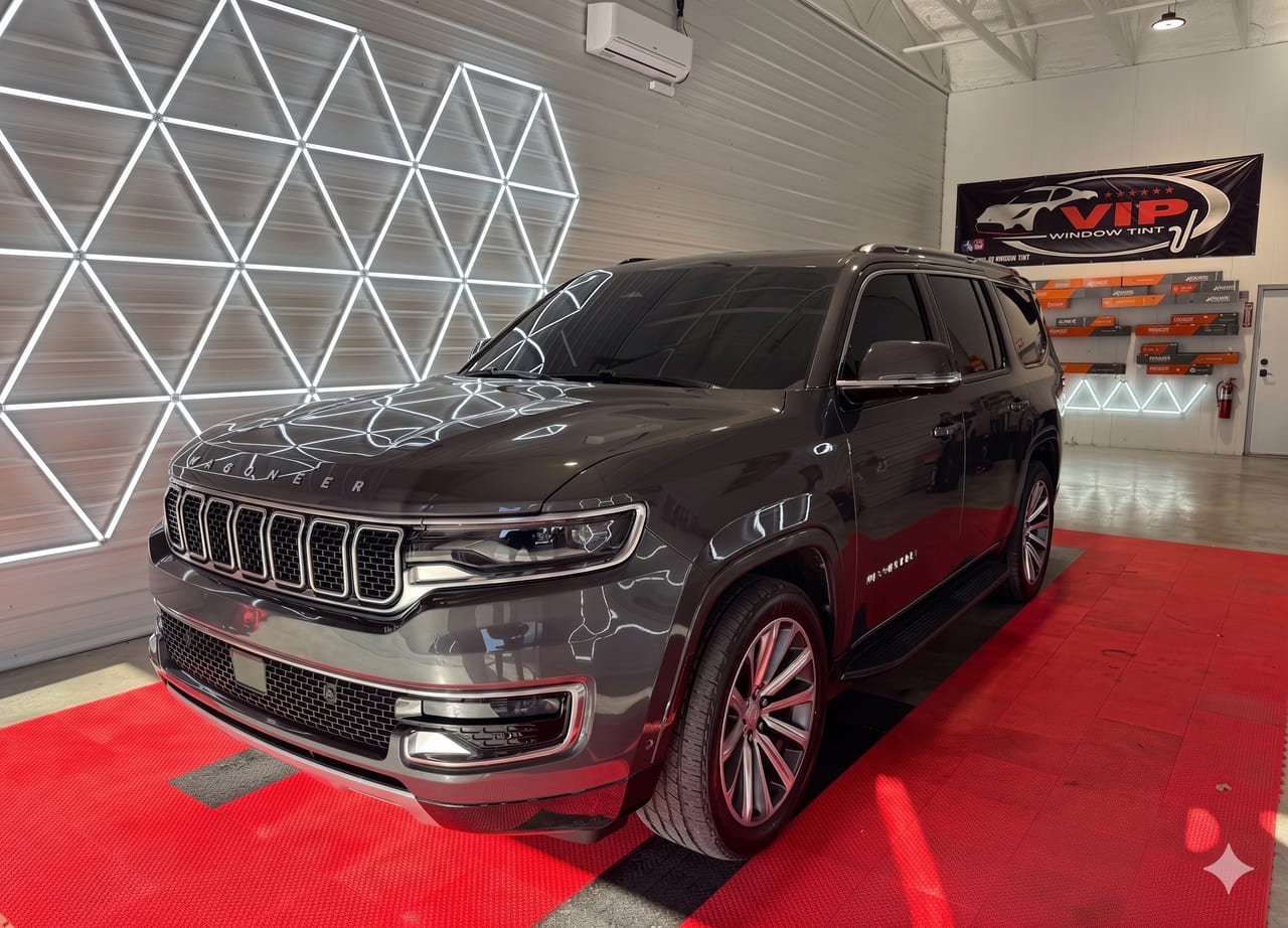 Ceramic coating application by VIP Window Tint